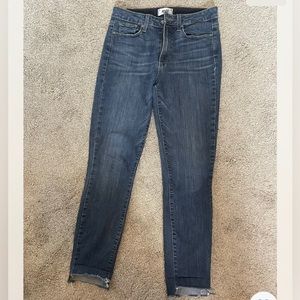 Paige. Hoxton ankle jeans size 28 waist